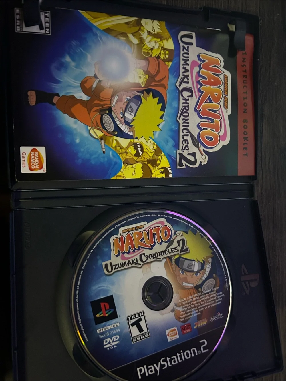 COMPLETE Naruto Uzumaki Chronicles 2 Sony Playstation 2 PS2